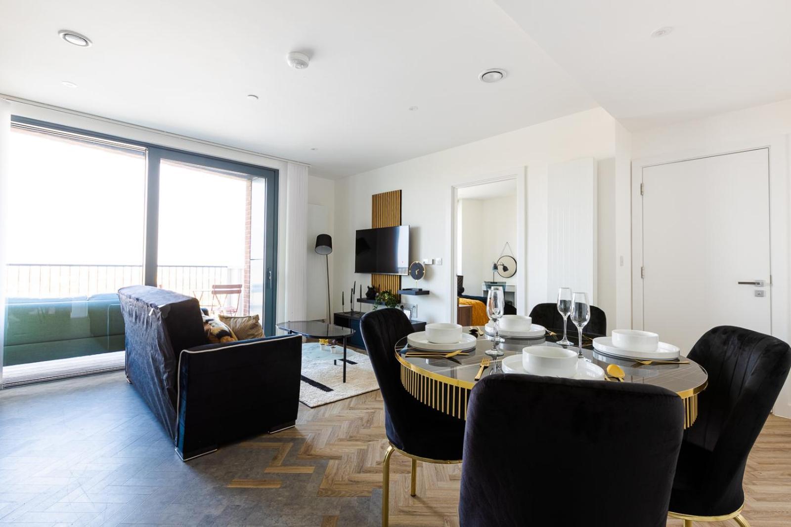 Luxury Apt Near Canary Wharf With Stunning Views Londra Exterior foto