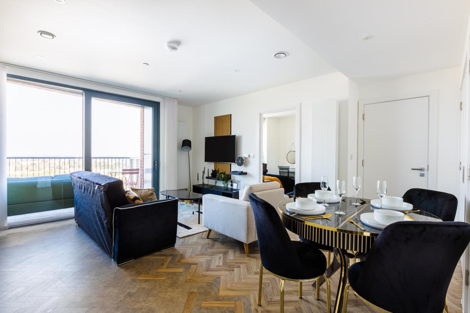 Luxury Apt Near Canary Wharf With Stunning Views Londra Exterior foto